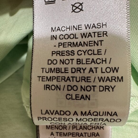 Puma Essentials‎ Mens Size S Light Mint Green Logo Crew Neck Sleeveless T-Shirt - Picture 7 of 8